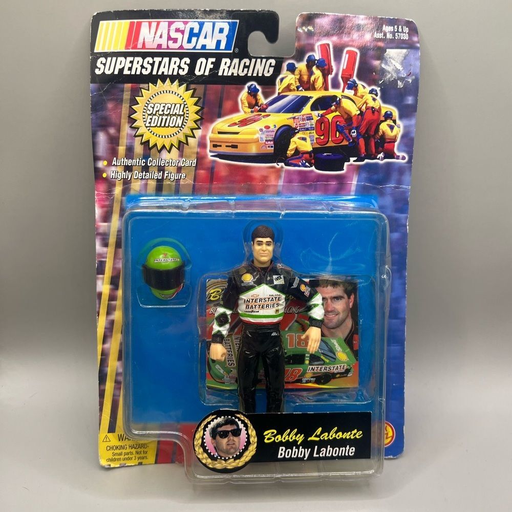 Vintage 1998 NASCAR Superstars of Racing Special Edition BOBBY LABONTE #18 NEW